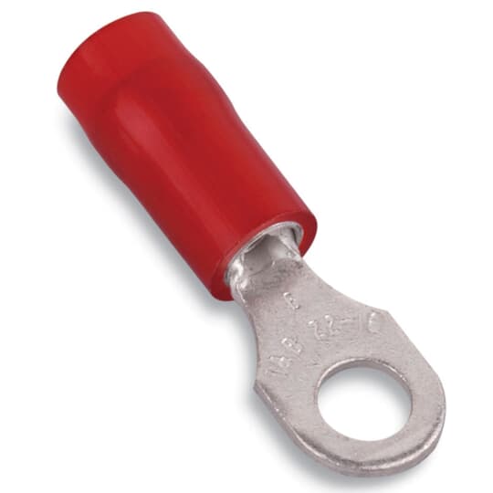 INSNYL RING TERM 22-16 BOLT NO6 RED