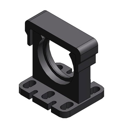 CONDUIT SUPPORT PA6 COMPL NW17 GRY