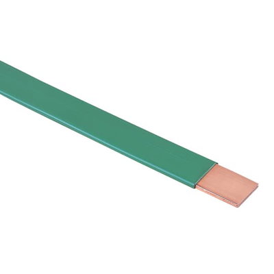Cu tape, LSOH green, 25x6, 40m coil