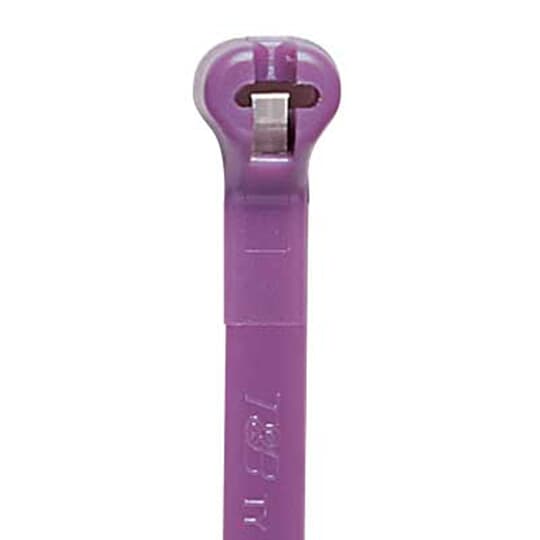 CABLE TIE 40LB 5.5IN PURPLE NYLON
