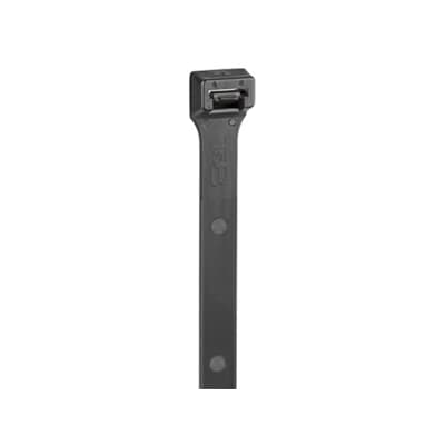 CABLE TIE 250LB 12IN BLK NYL RLSBLE