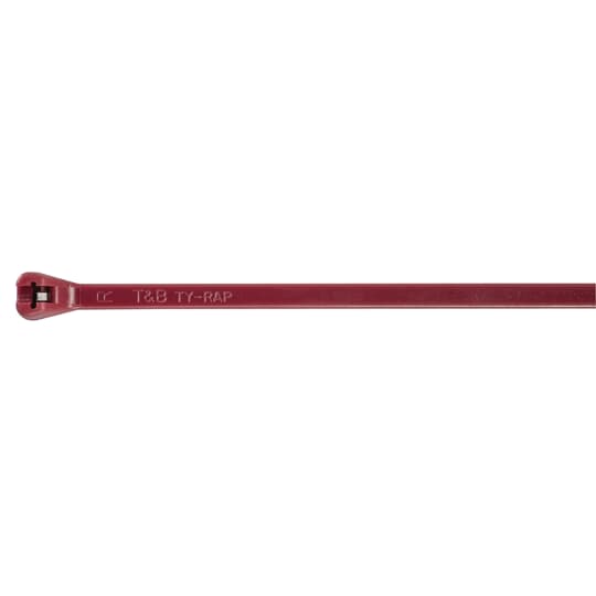 CABLE TIE 18LB 4IN MAROON ECTFE