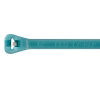 CABLE TIE 50LB 14IN AQUAMARINE ETFE