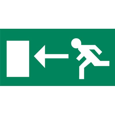 ISO PICTOGRAM WA ARROW LFT