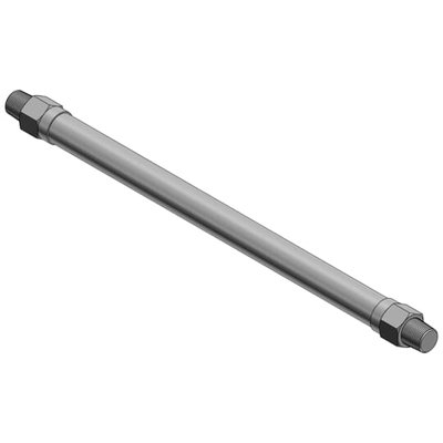 3/4 X 36 INCH FLEX COUPLING M/M