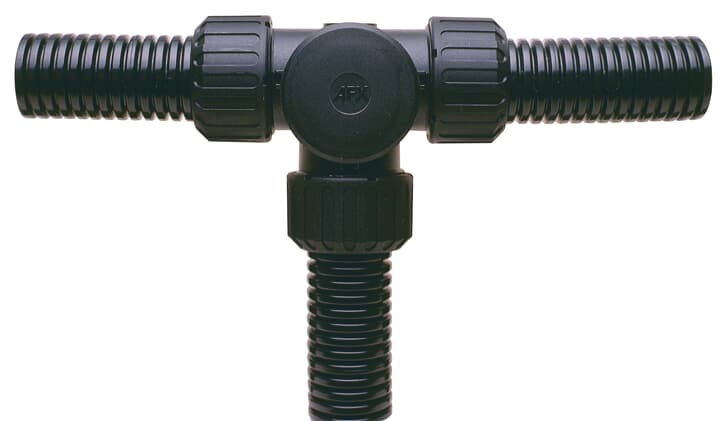 ROT.T-PIECE PA66 16/16/16MM-BL