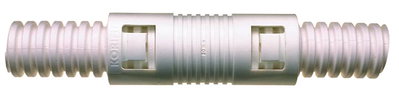STR PA66 COUPLER 20MM-WH