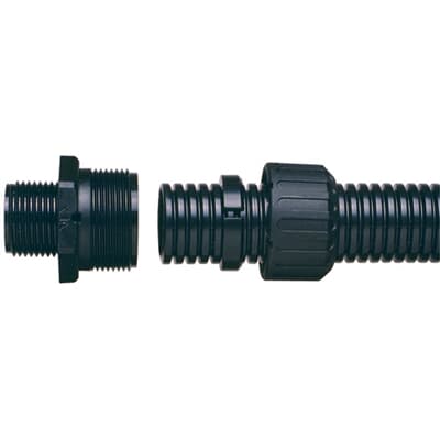 STR PA66 FITTING M20 20MM-BL