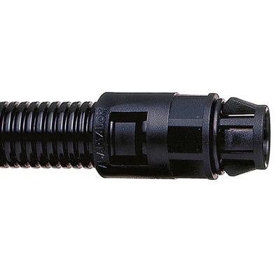 STR PUSH-IN PA66 FITTING 16MM-BL
