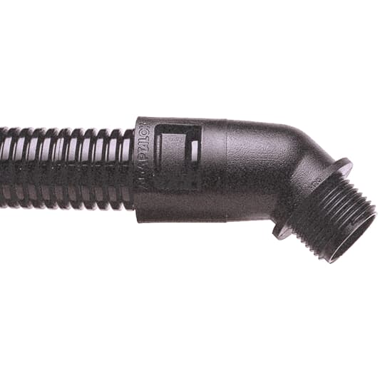 45D PA66 FITTING PG13.5 21MM-BL