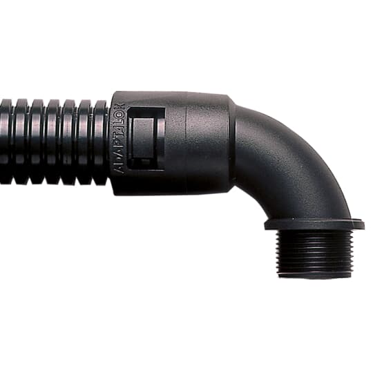 90D PA66 FITTING PG48 54MM-BL