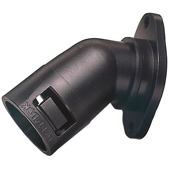 45D FL SWL PA66 FITTING 21MM-BL