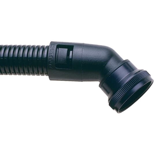 45D PA66 FITTING U175 34MM-BL