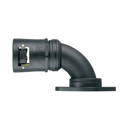 90D FL SWL PA66 FITTING 28MM-BLY