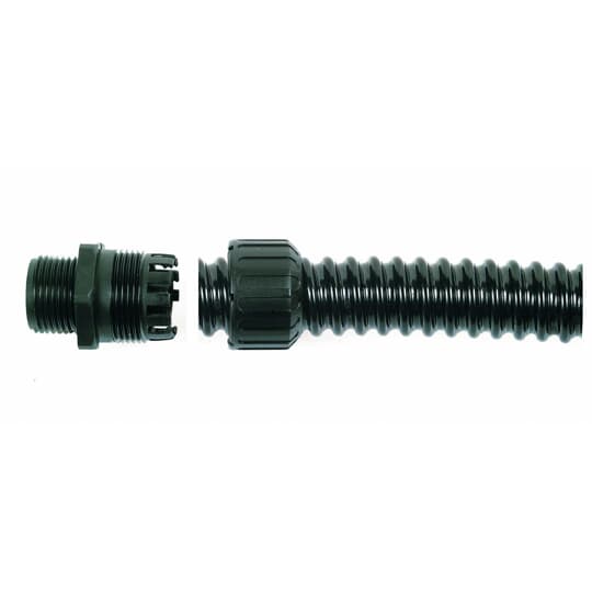 STR PA66 FITTING M20 20MM-BL