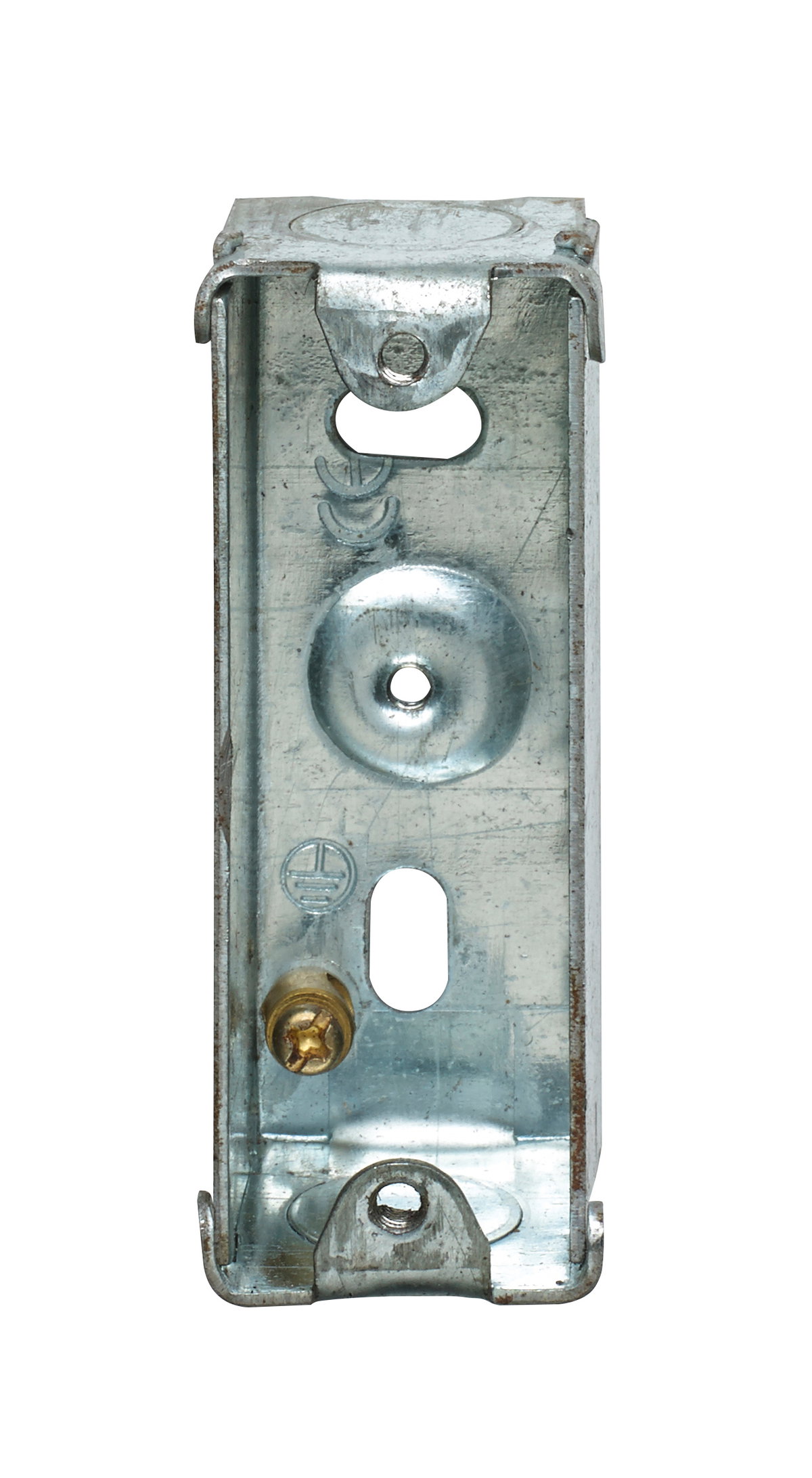 1 Gang Architrave Flush Steel Installation Box 28mm Depth