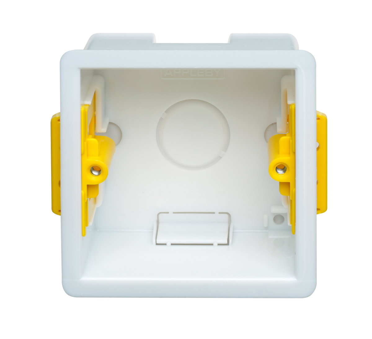 1 Gang Dry Lining Installation Box with Adjustable Lugs 47mm
