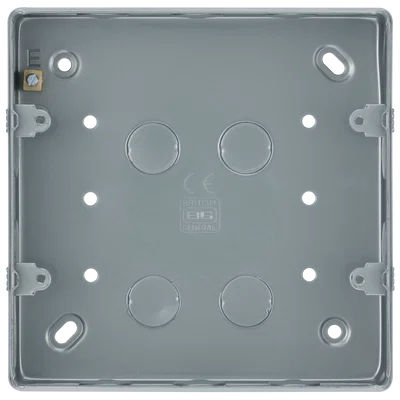 MC DBL MET BOX SURF/FLUSH(6&8G GRID)