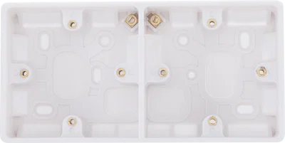 WHITE NEXUS MOULDED SINGLE SHUTTERED EURO PIN UNSWITCHED 16A SOCKET