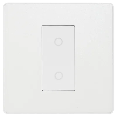 EVOLVE PEARLESCENT WHITE (WHITE) 200W SINGLE TOUCH DIMMER SWITCH, 2-WAY SECONDARY