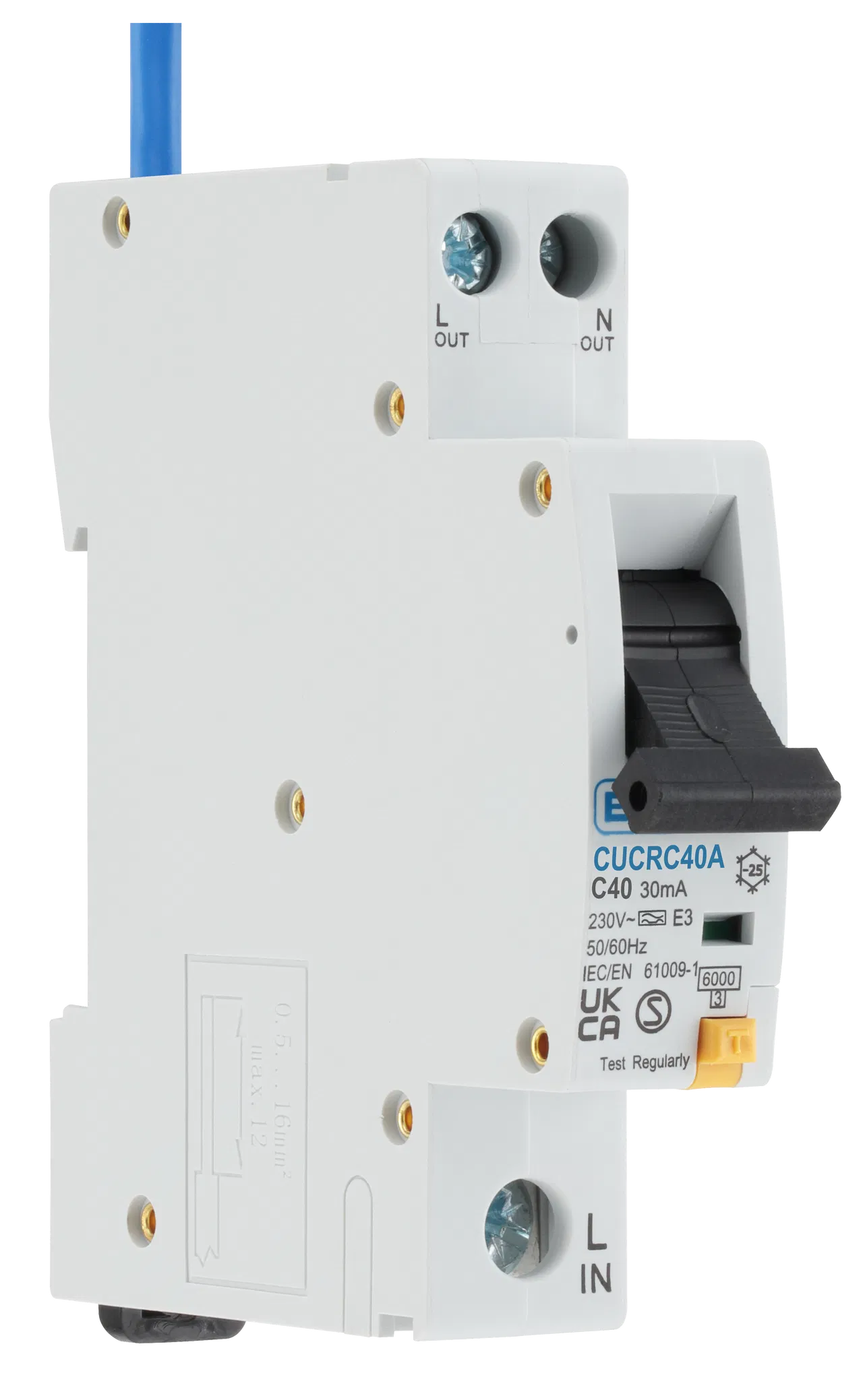 Compact RCBO 40A C Curve