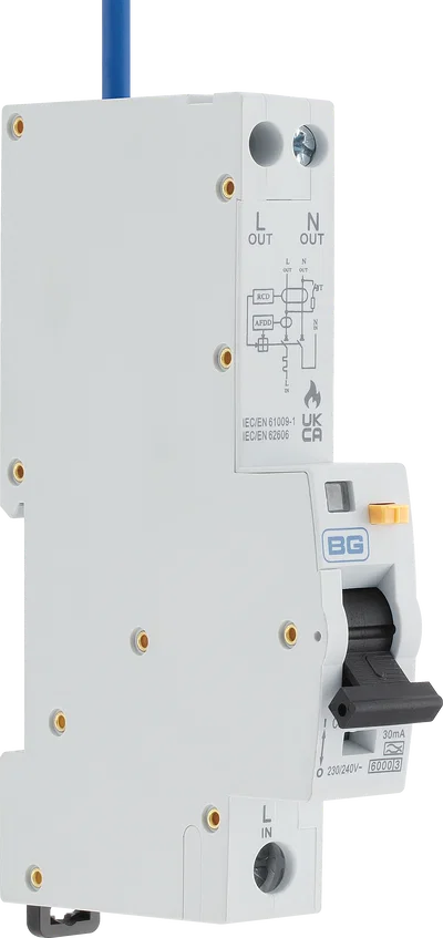 6A 30mA B Curve Type A AFDD/RCBO