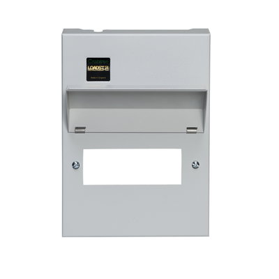 Consumer Unit Upgraded Lid Assembly Grey 255mm High, 7 Module