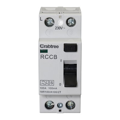 100A 100mA DP Type A TD RCCB