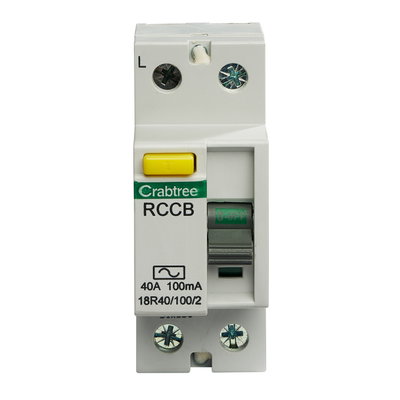40A 100mA DP Type AC RCCB