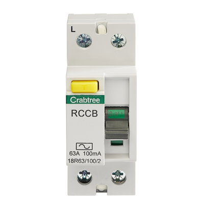 63A 100mA DP Type AC RCCB