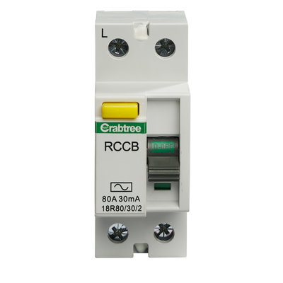 80A 30mA DP Type AC RCCB
