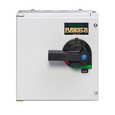 20A 1P+N  Fuse Combination Unit c/w Fuses
