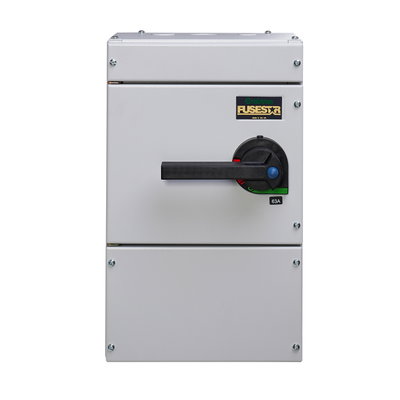 63A 4P Fuse Combination Unit c/w Fuses