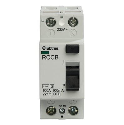 100A 100mA DP Type A TD RCCB
