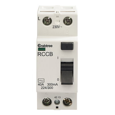 40A 300mA DP Type AC RCCB