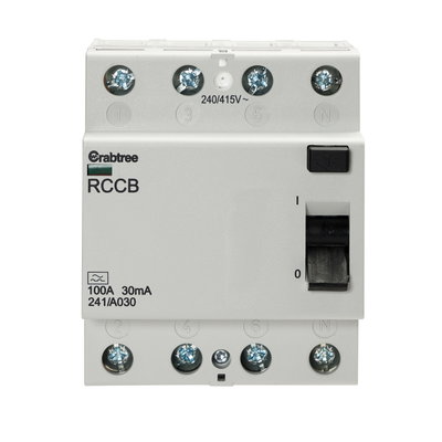 100A 30mA 4P Type A RCCB