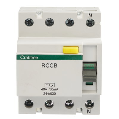 40A 30mA 4P Type AC RCCB