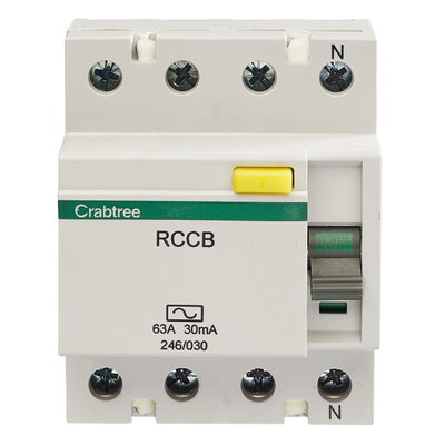 63A 30mA 4P Type AC RCCB