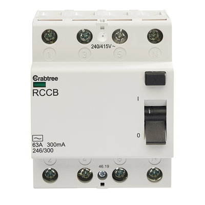 63A 300mA 4P Type AC RCCB