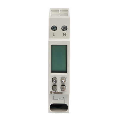 1 Module 1 Channel Digital Time Switch with Reserve