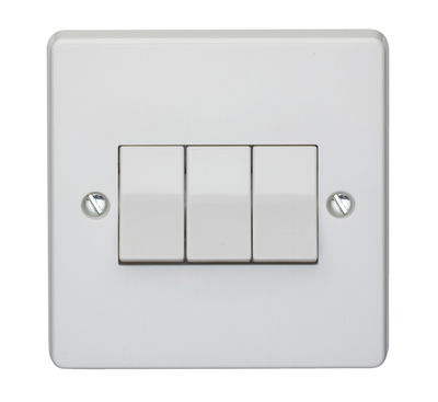 10AX 3 Gang 2 Way Switch
