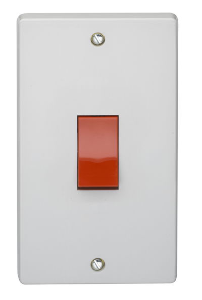 50A 2 Gang Double Pole Switch