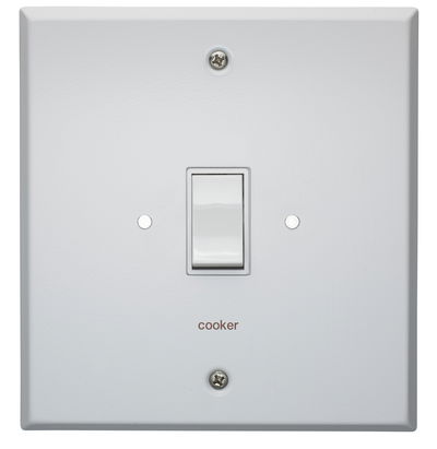 MK Conversion 50A Double Pole Cooker Plate