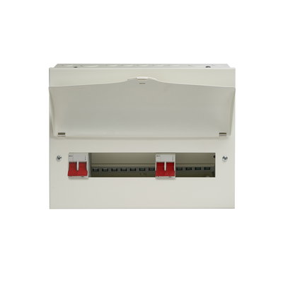 11 Way Dual Tariff Consumer Unit 100A Main Switch +7, 100A Main switch +4