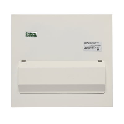 Consumer Unit Flush Lid Assembly, 12 Module