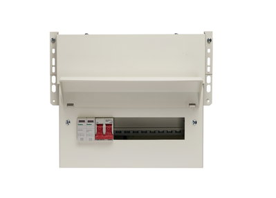 8 Way Meter Cabinet Consumer Unit Main Switch 100A with SPD