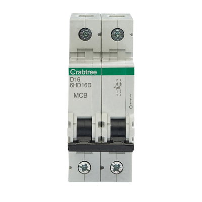 D16 10kA 2P MCB 