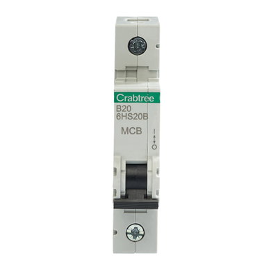 B20 10kA 1P MCB (1 Module Width)