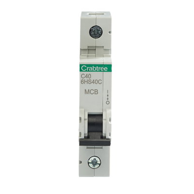C40 10kA 1P MCB (1 Module Width)