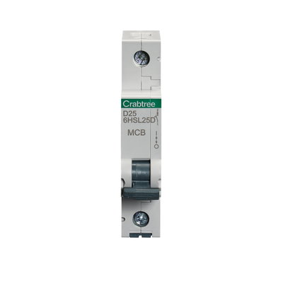 25A SP MCB Type D 10kA